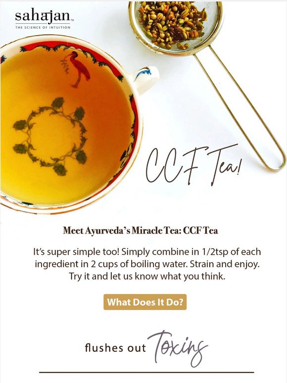 Meet Ayurveda's Miracle Tea 🍵✨