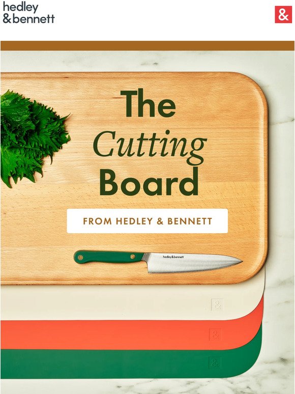 Cutting Board Enoki White | Cutting Board | Hedley & Bennett