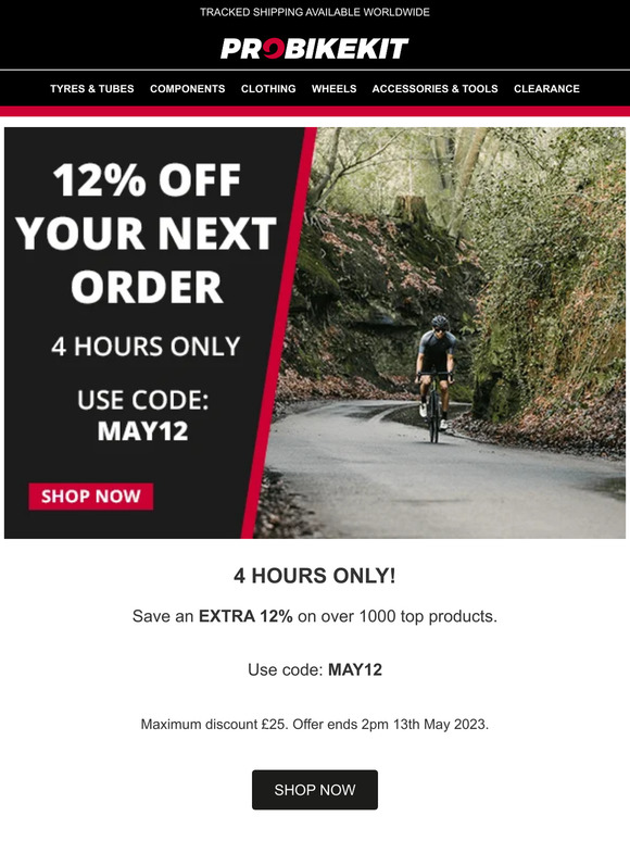 ⚡ 12% OFF | 4 Hours Only