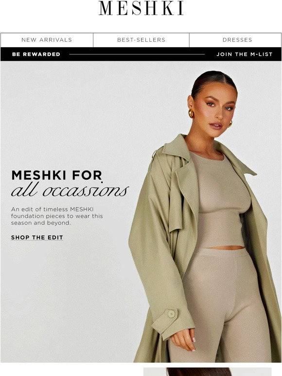 Meshki: An outfit for every occasion | Milled