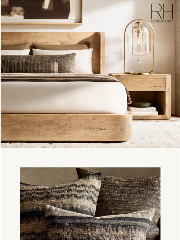 Restoration Hardware The Art of Ancient Looms. Handwoven Pillows