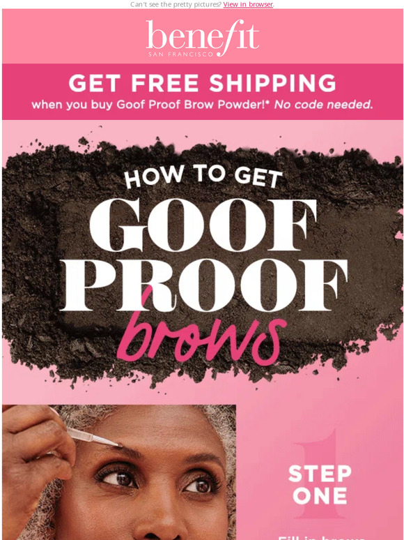 Benefit Brow Search