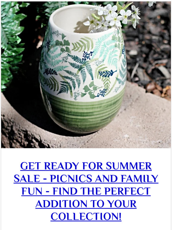 GET READY FOR SUMMER - SAVE UP TO 25% ON YOUR ORDER TODAY