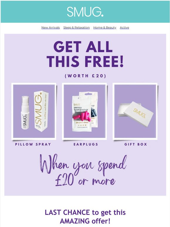 Our FREE gift bundle offer ends today!