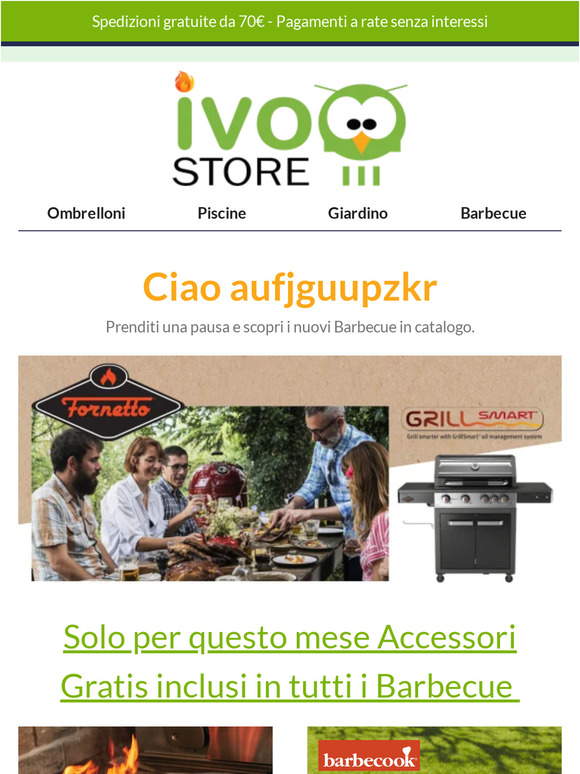 — è tempo di organizzare una bella grigliata!