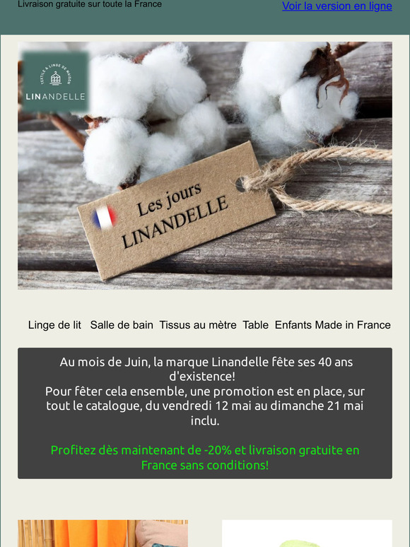 Soldes! Merci de votre fidélité :)