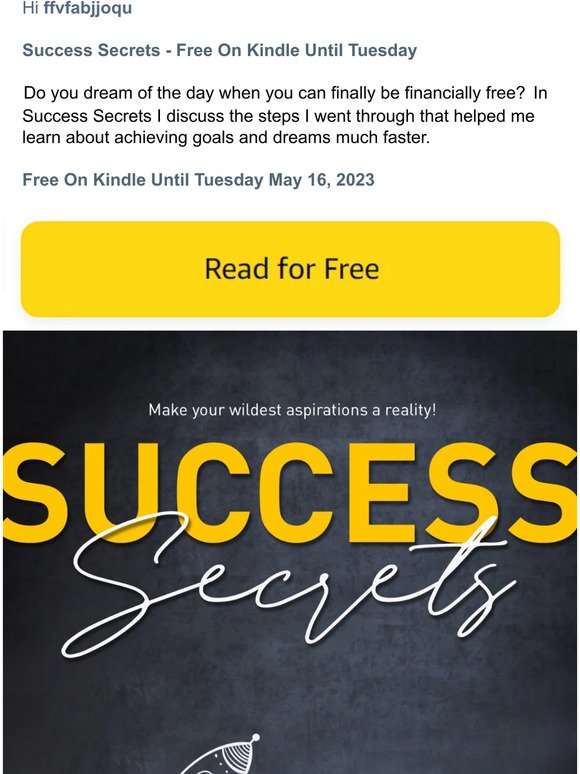 Success Secrets - Free Until Tuesday