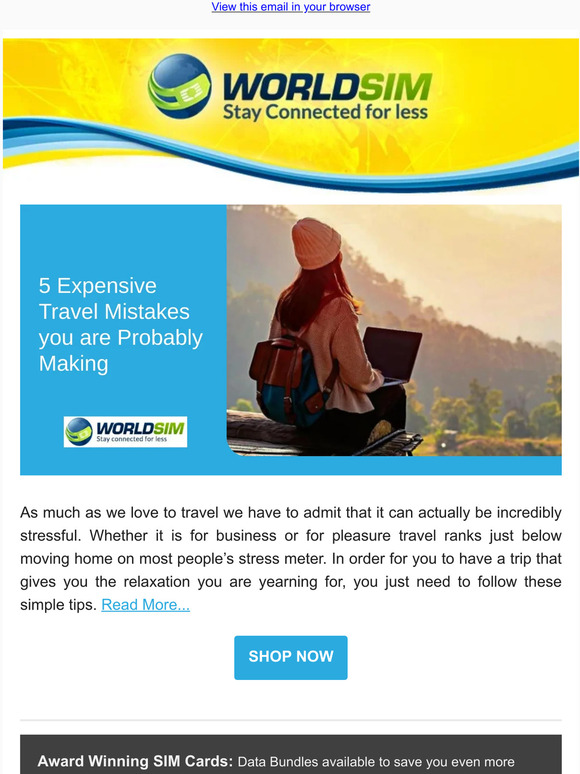 Five Travel mistakes you are probably making