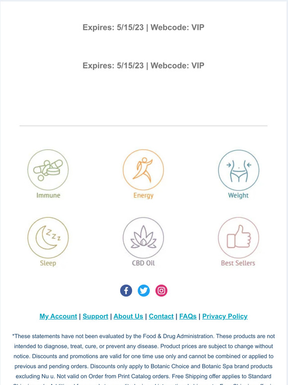 Your VIP Coupon Ends Tomorrow! 