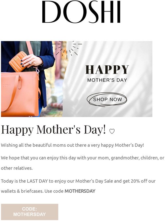 LAST DAY 20% OFF 💕 Mother's Day Sale