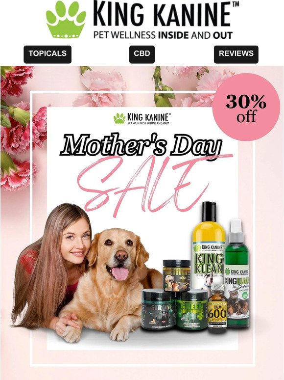 🐾💘🐾 Happy Mothers Day - 30% OFF 🐾💘🐾