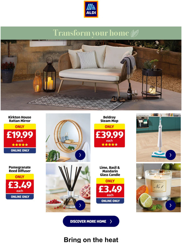 Aldi UK Turn up the heat 🔥 with our amazing patio heaters Milled