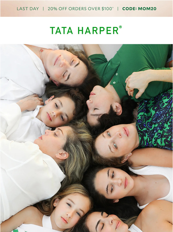 20% Off | Happy Mother’s Day from Tata 💚
