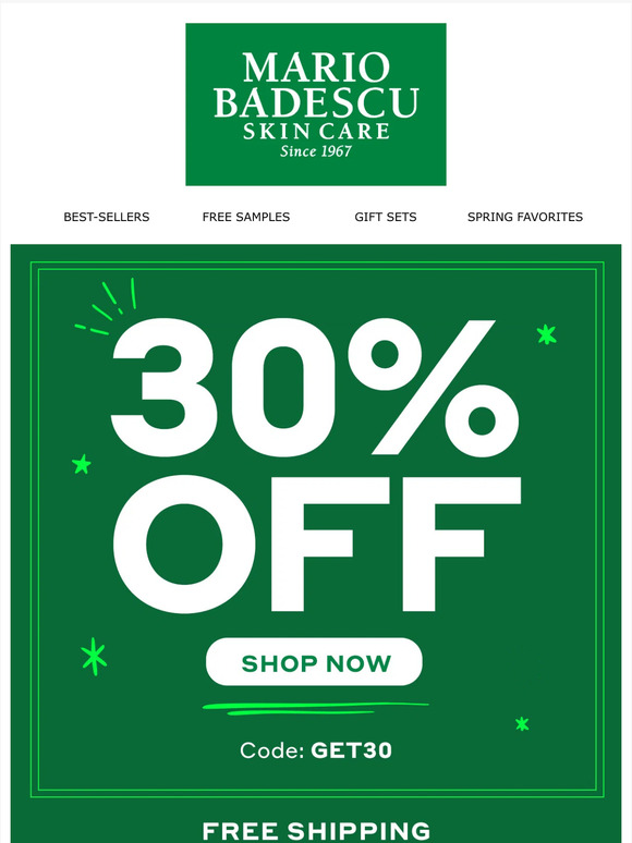 2 Days Only | 30% Off Sitewide Sale