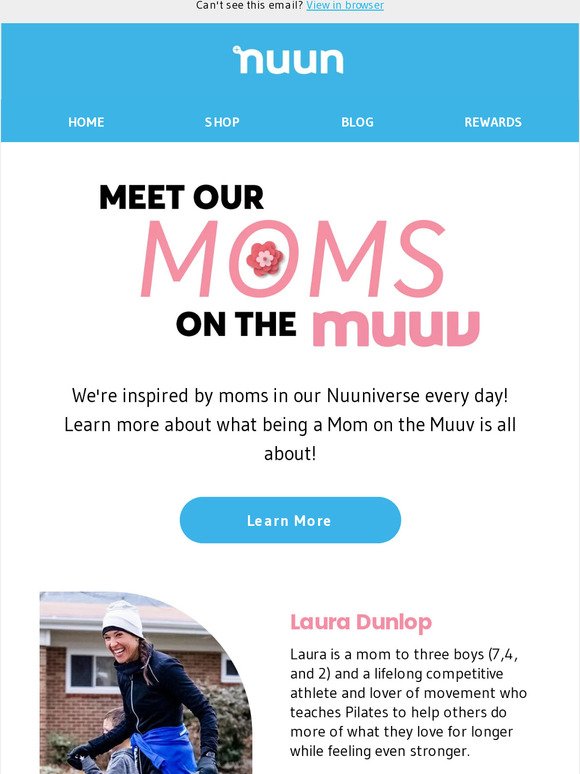 Meet our Moms on the Muuv! 🌸