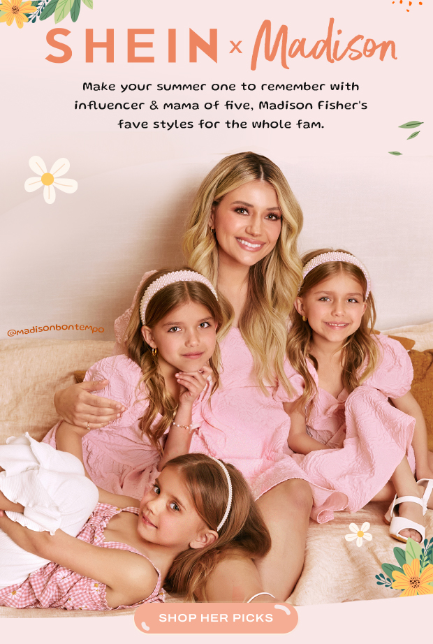 SHEIN Turn Up The Family Fun with SHEIN x Madison 👨‍👩‍👧‍👦 Milled