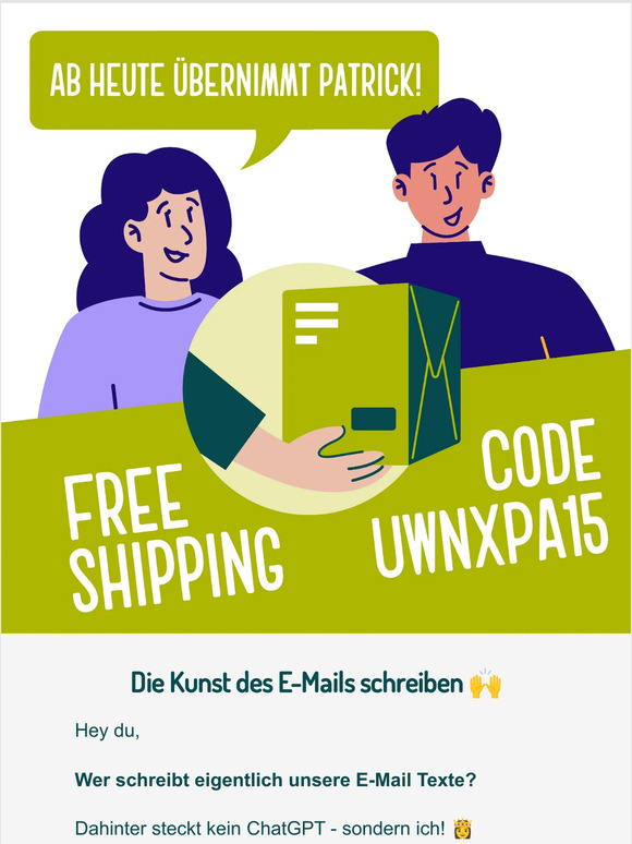 Ein Abschiedsgeschenk von uns 🙌
