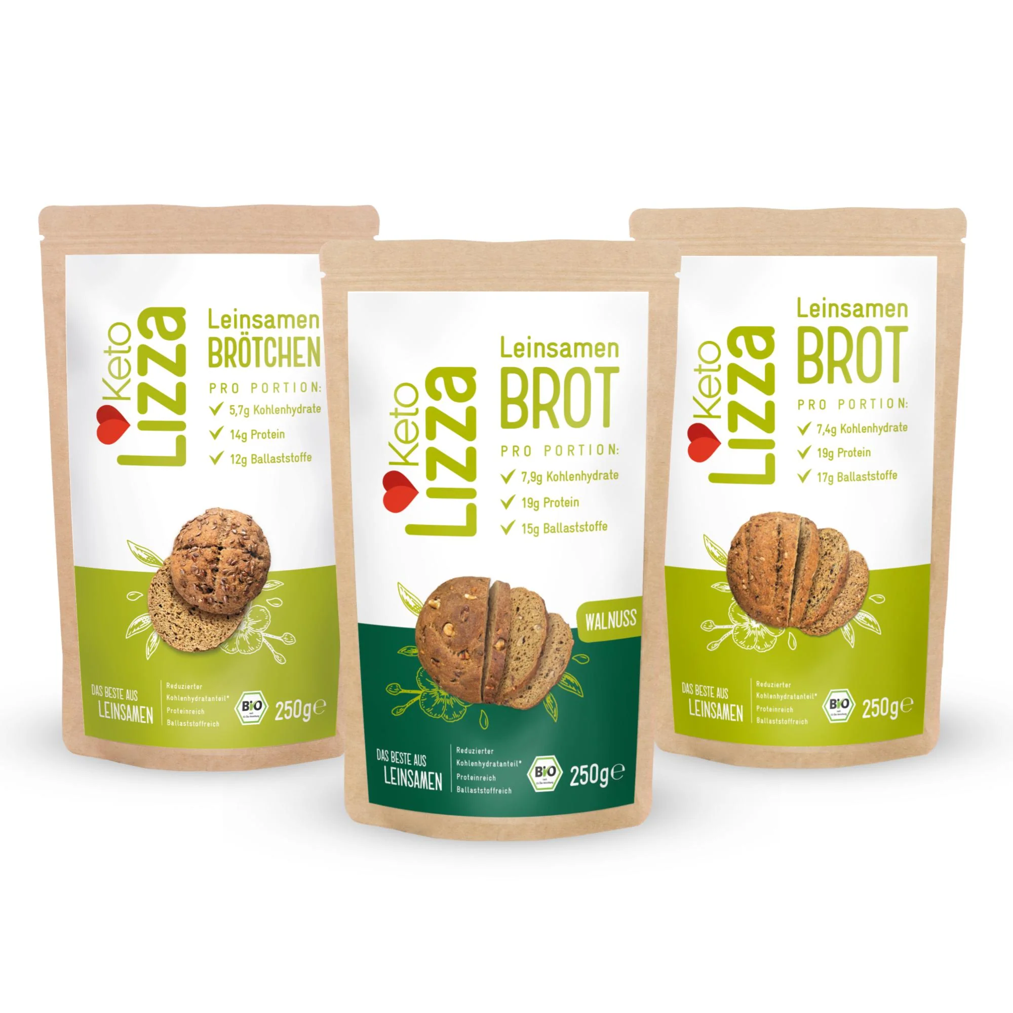 Image of Keto Brot 3er Probierpaket
