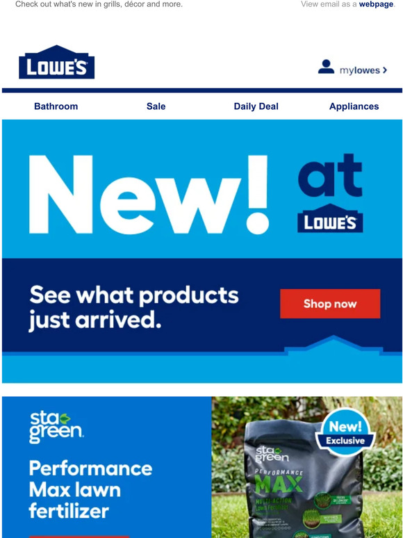 Lowe's - Latest Emails, Sales & Deals