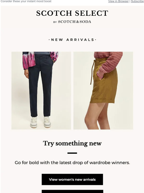 New week, new looks