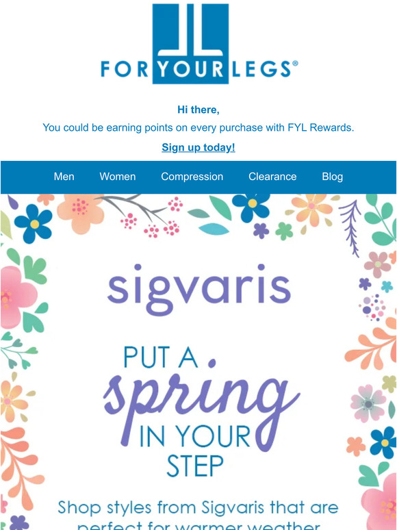 The Sigvaris Spring Sale is Here! Milled