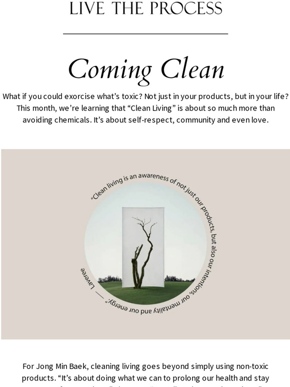 Coming Clean