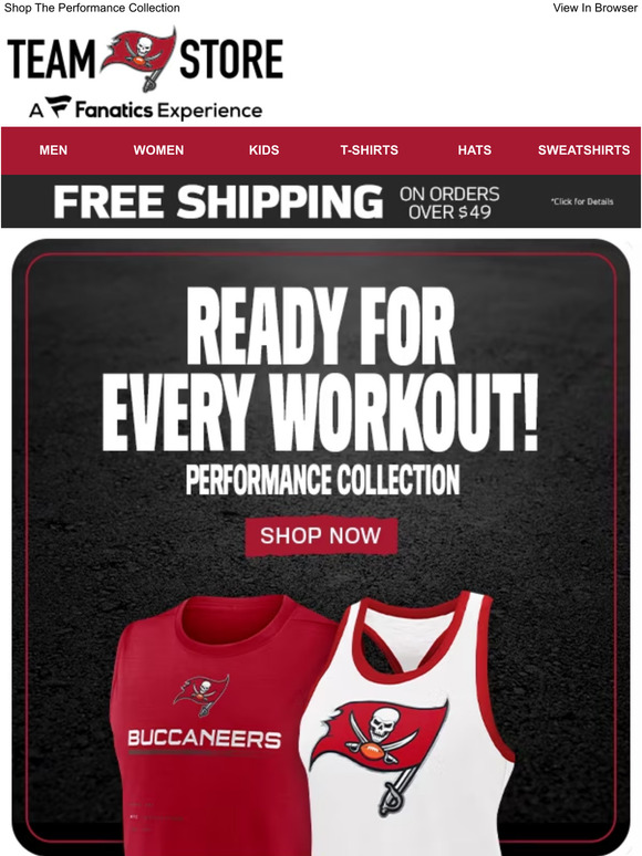 Buccaneers Official Online Store: Buy your tickets for today's 50