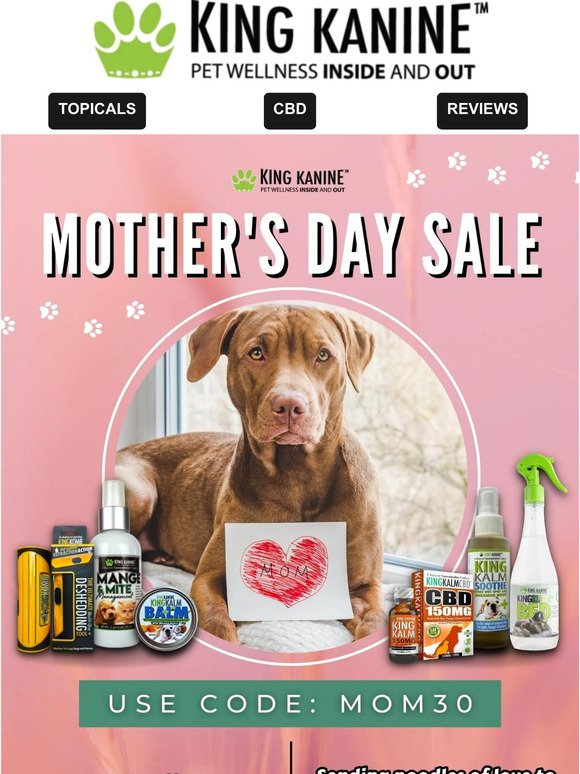🐕💝🐕 Post Mothers Day Love - 30% OFF 🐕💝🐕
