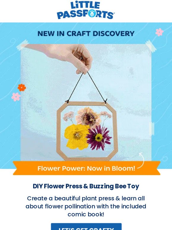 🌼What’s Blooming this Month for Craft Discovery? 🌷