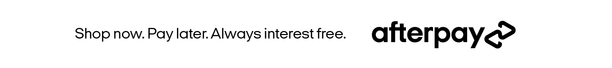 Afterpay Available Now