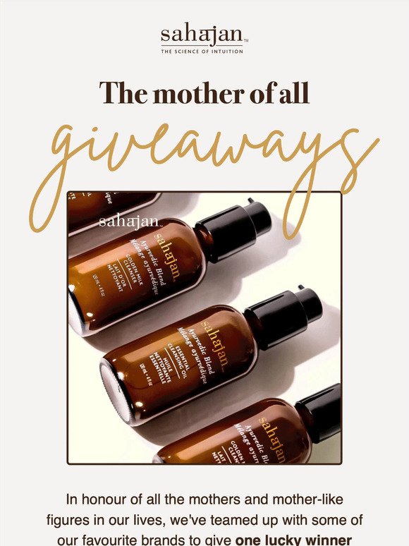 The mother of all giveaways! 💖