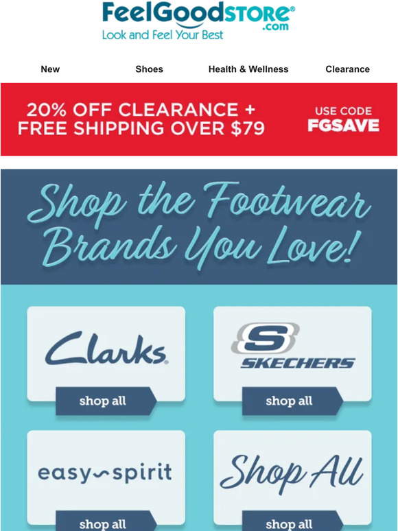 Shop Footwear Brands You Love