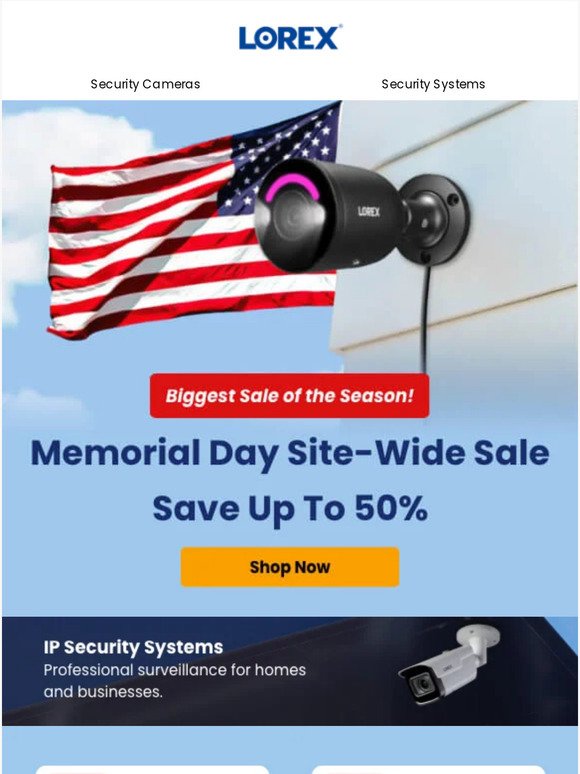 Memorial Day: Up to 50% Off Smart Home Products & More!