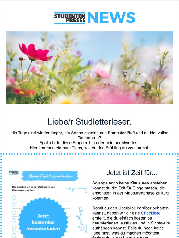 Der Frühling kickt 🌾