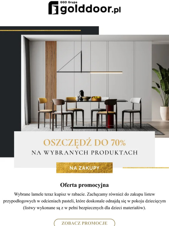 Nawet 70% taniej za wybrane produkty ⭐ Dekoracje w oryginalnym stylu, sprawdź!