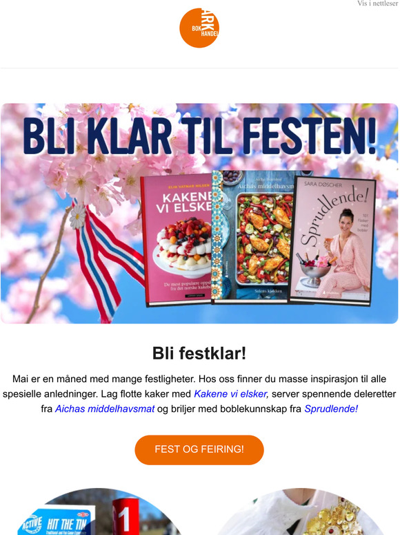 Bli klar til festen! Bestselgere på tilbud og spennende nyheter