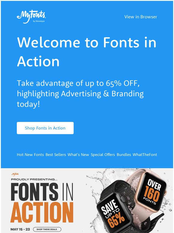🧡 Fonts in Action has arrived!