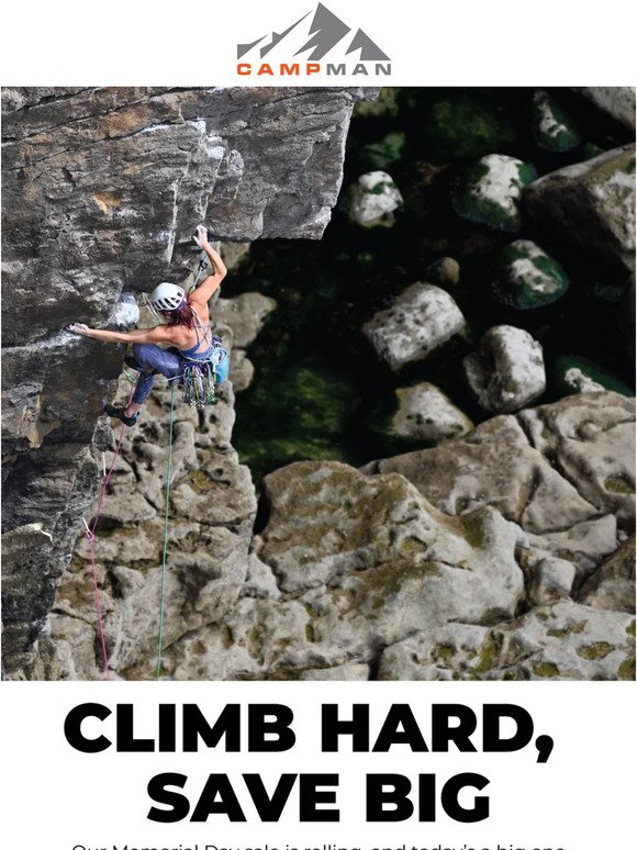 Memorial Day Sale - New Climb Brands Added