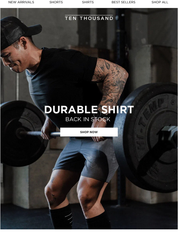 Our Toughest Training Shirt