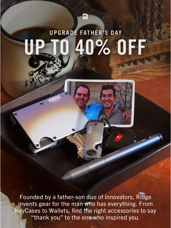 The Father’s Day Sale Starts