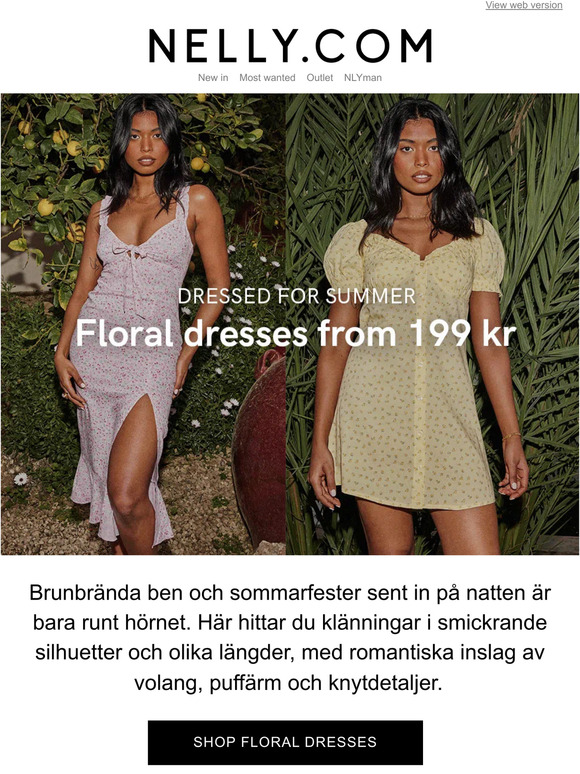Sommarens klänningar från 199 kr 🌼