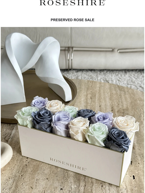Make a Statement with Preserved Roses