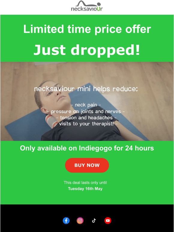 24 HOURS ONLY! Indiegogo Drop