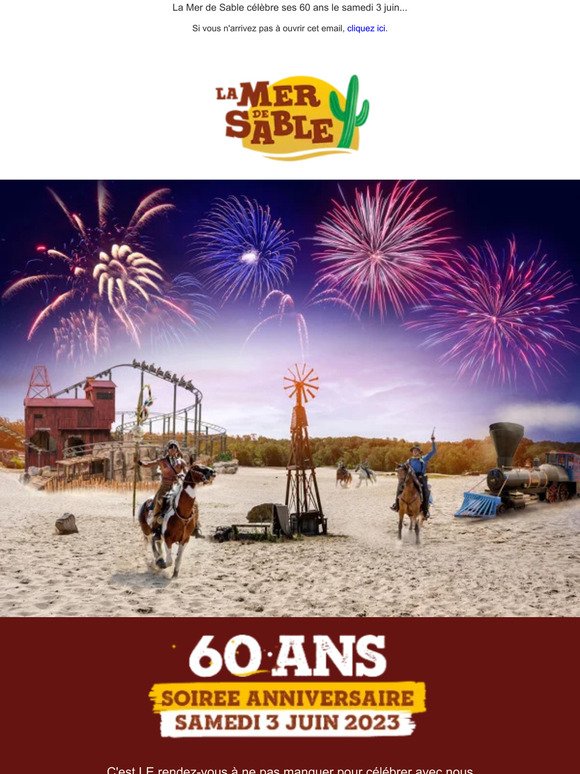 — fêtez avec nous les 60 ans du parc ! 🤠🎂🎉