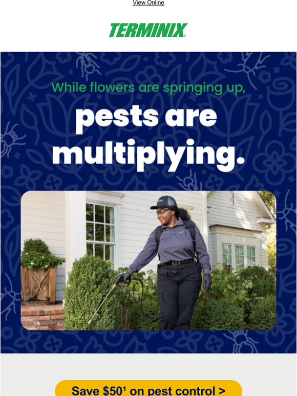 Terminix Beware May brings pest infestations Milled