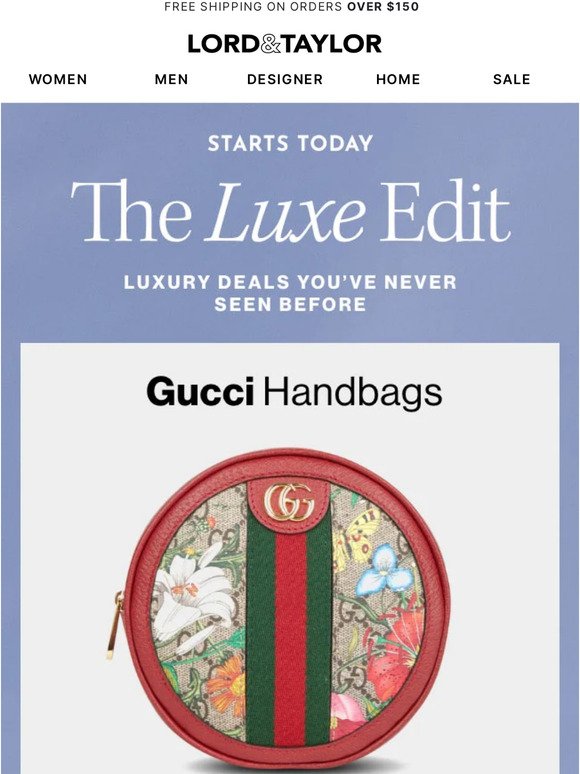 Never-before-seen Gucci deals 👜