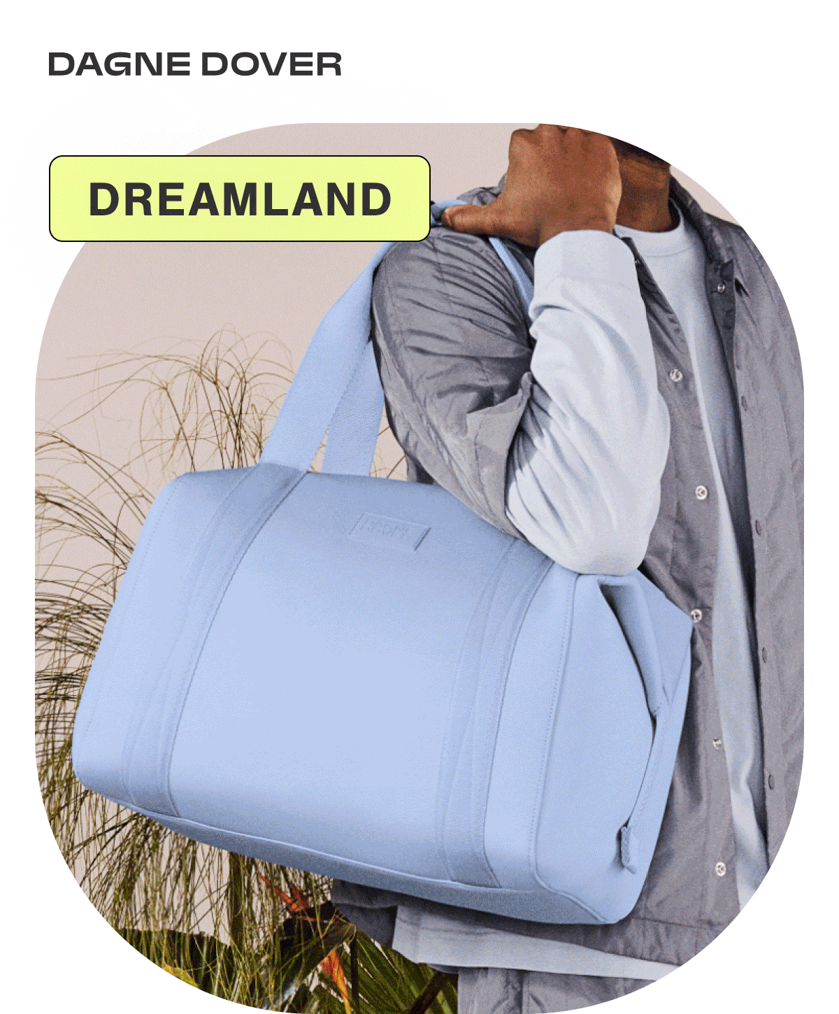 Dreamland Retro Romance Messenger Bag