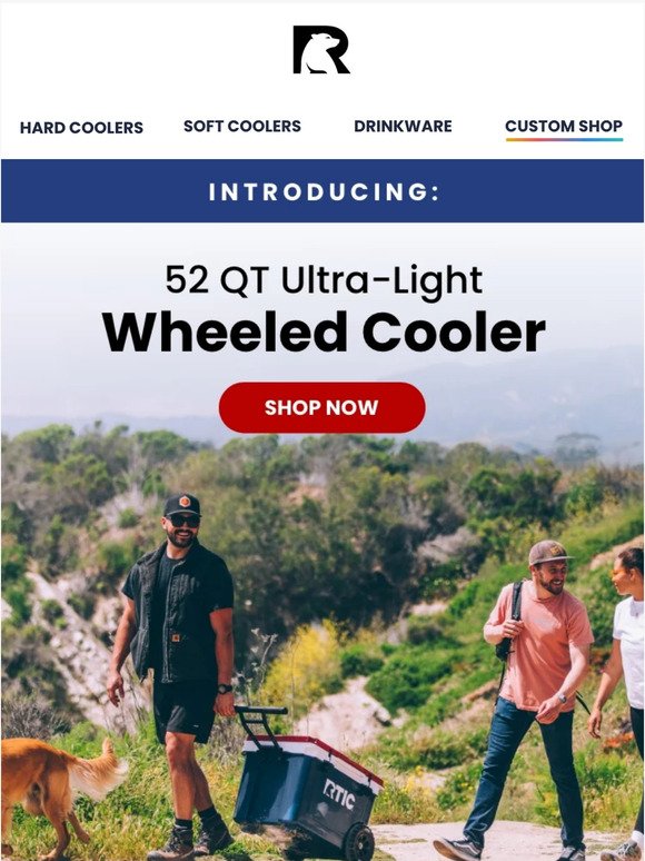 THE ALL-NEW WHEELED ULTRA-LIGHT