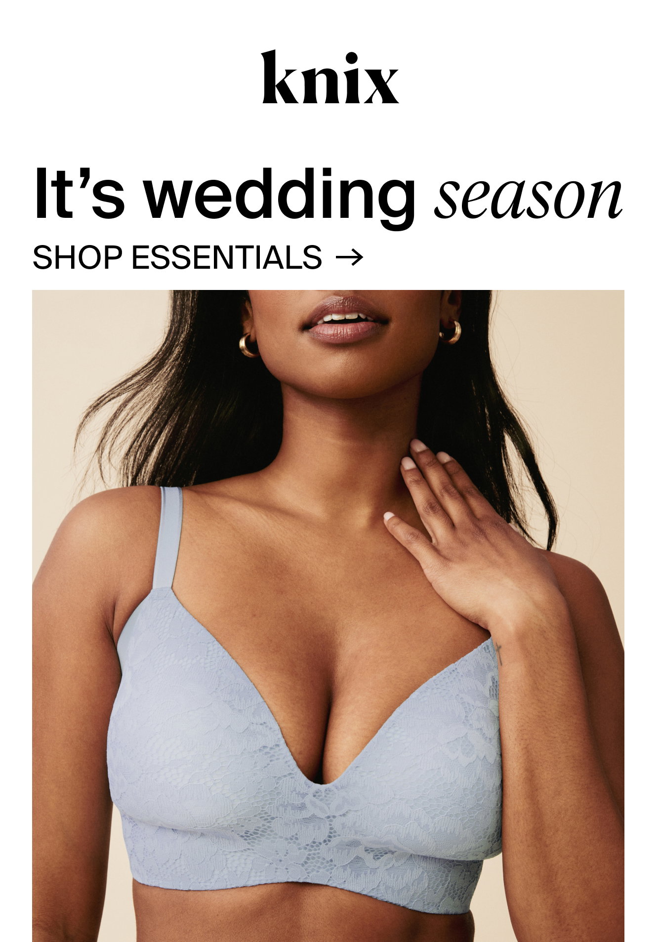 Knix CA: The Wedding Shop is open
