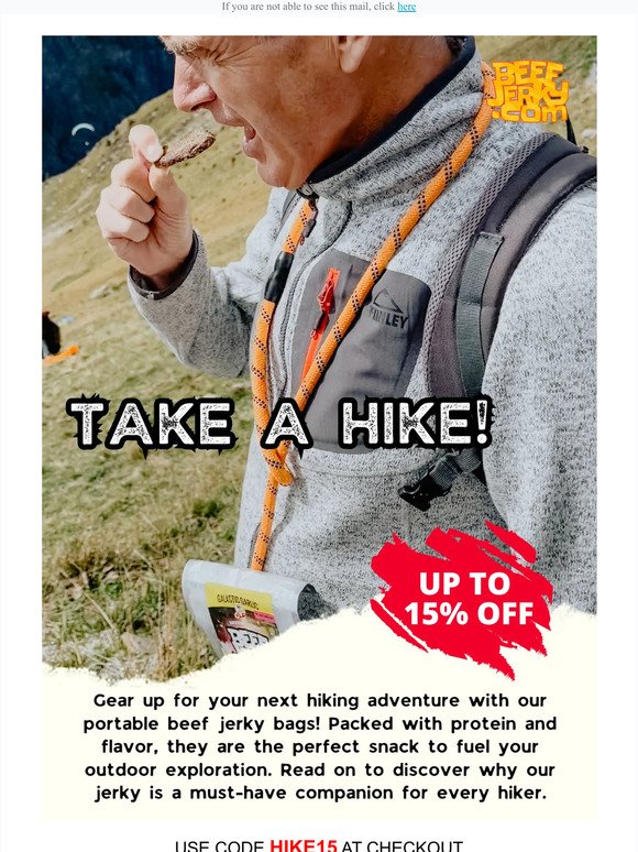 Boost your energy on the trails! 🏔